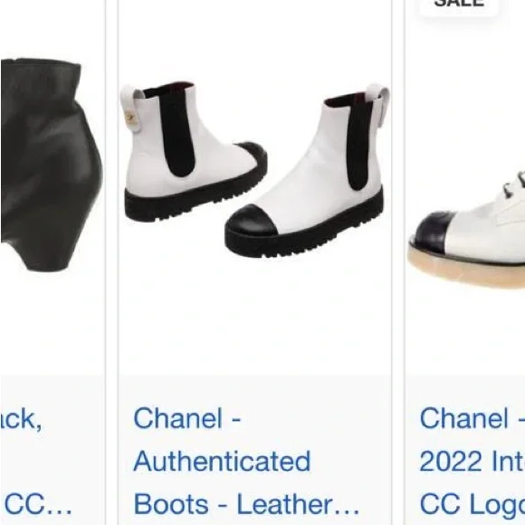Authentic Chanel booties, worn once , logos on it perfect condition ! - Picture 11 of 11
